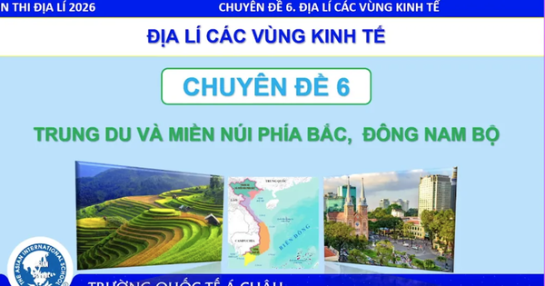 Bí quyết ôn thi tốt nghiệp THPT đạt điểm cao: Địa lý các vùng kinh tế