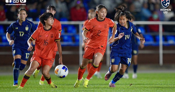 U.17 nữ Thái Lan bị chỉ trích vì thua đậm Trung Quốc 0-6, U.17 nữ Việt Nam được khen ngợi