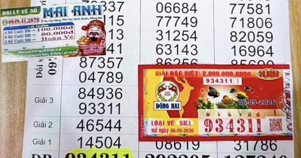 Trúng độc đắc xổ số miền Nam, cả nhà 5 người lãnh tiền ngay trong đêm