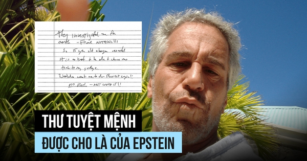 Công bố thư tuyệt mệnh được cho là của tỉ phú ấu dâm Epstein