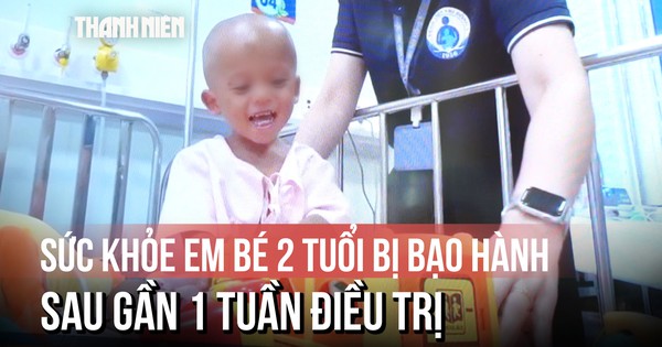 Nụ cười trở lại với bé trai 2 tuổi bị bạo hành dã man sau một tuần điều trị tích cực
