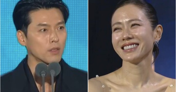 Hyun Bin thắng giải Baeksang, khoảnh khắc ăn mừng của Son Ye Jin gây sốt