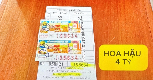 Mua dãy số ngẫu nhiên xổ số miền Nam, 2 khách trúng độc đắc đài Trà Vinh