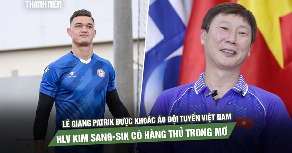 Lê Giang Patrik được khoác áo đội tuyển Việt Nam, 