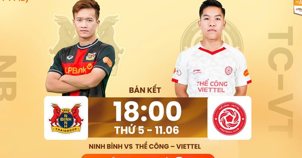 Lịch thi đấu Cúp quốc gia hôm nay: Ninh Bình đại c