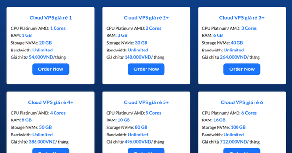 Cloud VPS tại DataOnline: Sự khác biệt đến từ hiệu năng thực