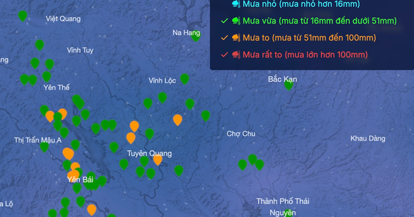 Northern Vietnam Faces High Risk of Floods, Landslides Amid Heavy Rainfall Forecast