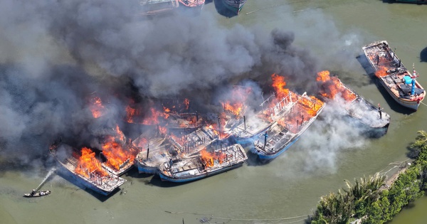 Gia Lai Holds Emergency Meeting After Fire Destroys 16 Fishing Boats