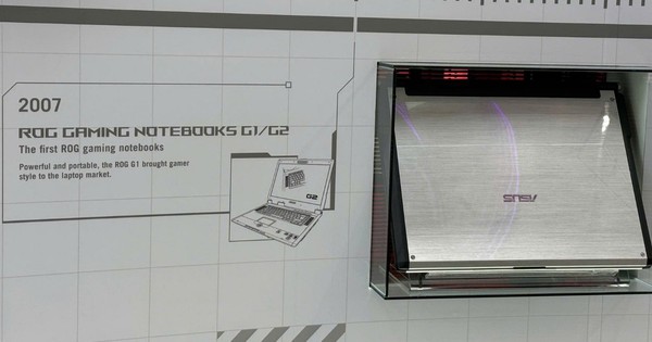 Những chiếc laptop gaming tiên phong đột phá của ROG trong 20 năm phát triển