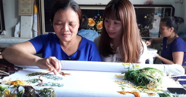 Người nghệ nhân khuyết tật giữ hồn chỉ lụa