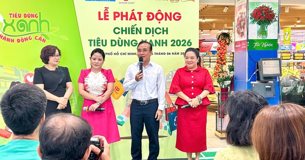 Phát động chiến dịch Tiêu dùng xanh 2026