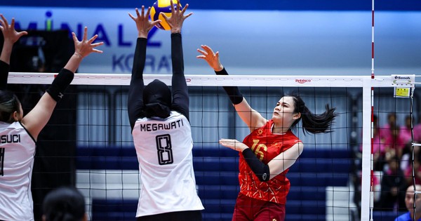Đội tuyển bóng chuyền nữ Việt Nam thắng áp đảo Li Băng trận ra quân AVC Cup