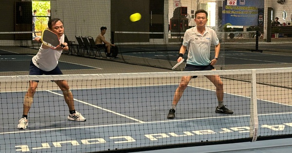 Người làm báo Đà Nẵng sôi nổi tranh tài tại giải pickleball 