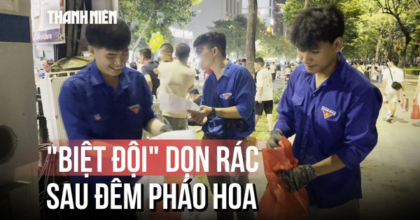 Những người trẻ dọn rác tại lễ hội pháo hoa Đà Nẵng là ai?