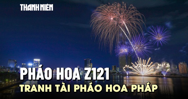DIFF 2026: Pháo hoa Z121 'vẽ' cây cọ trên bầu trời Đà Nẵng