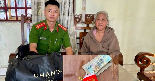 Đồng Nai: Công an giúp người phụ nữ tìm lại túi xách chứa gầ