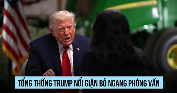 Ông Trump bỏ ngang phỏng vấn sau khi nhắc lại cáo buộc gian 