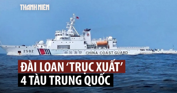 Tàu Trung Quốc, Đài Loan chạm mặt căng thẳng trên biển