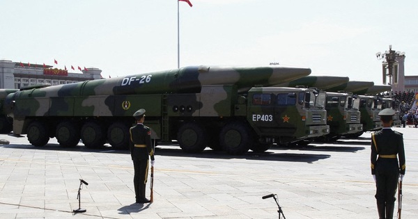 SIPRI: Trung Quốc mở rộng đáng kể kho vũ khí hạt nhân