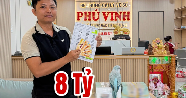 Trúng số 8 tỉ xổ số miền Nam, dẫn cả nhà đi lãnh thưởng kiểu