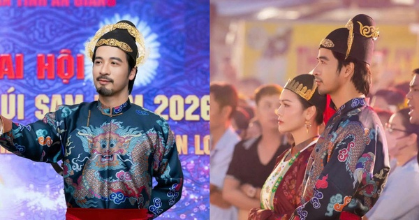 Đoàn Minh Tài hóa danh thần Thoại Ngọc Hầu tại Lễ hội Vía Bà