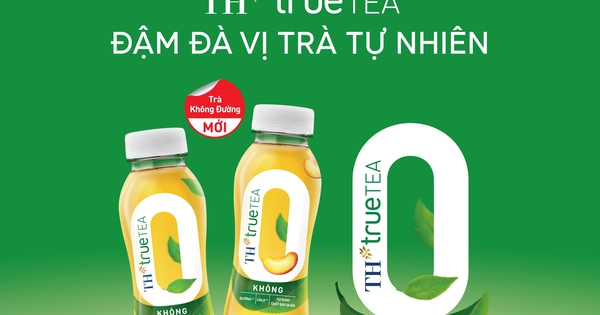 Tập đoàn TH ra mắt Trà không đường TH true TEA