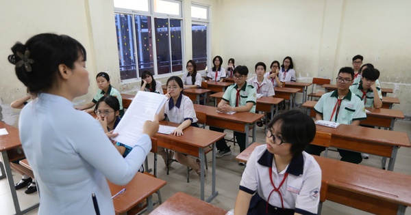 Điểm thi lớp 10 TP.HCM: Môn văn phân loại rõ rệt