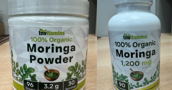 FDA thu hồi vitamin Moringa nghi nhiễm salmonella dịp nghỉ hè