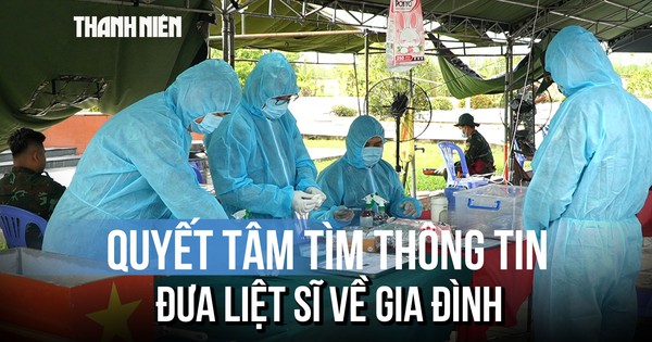 Lấy mẫu hài cốt liệt sĩ ở Cần Thơ: Khẩn trương đưa các anh về với quê hương