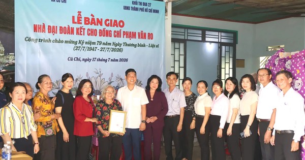 Ho Chi Minh City: Củ Chi hands over gratitude homes to policy families