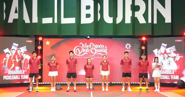Đỗ Minh Quân, Trịnh Linh Giang và Trương Vinh Hiển cùng chung đội pickleball