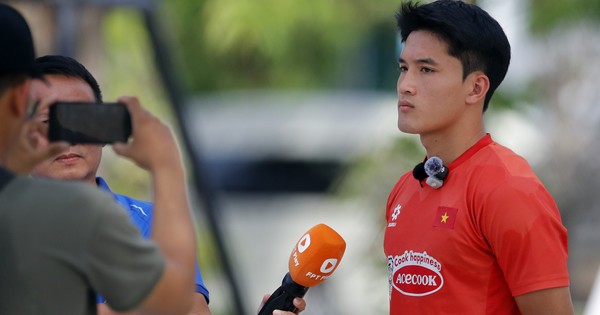 Sao trẻ U.23 Ngọc Mỹ khát khao được thầy Kim trao suất đá chính đội tuyển Việt Nam