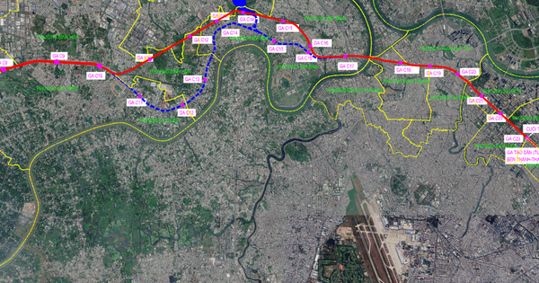 Thu Dau Mot to Ho Chi Minh City metro: Expected to pass through 18 communes