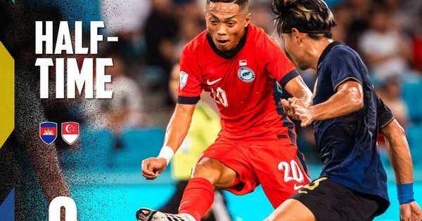 ASEAN Cup 2026: Singapore thắng nghẹt thở Campuchia 2-1 ở phút 90+12