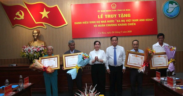 Ca Mau posthumously honors mothers and martyrs for national liberation sacrifices