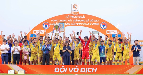 U.21 SLNA vô địch kịch tính, sao U.23 Việt Nam Cao Văn Bình giành cú đúp danh hiệu