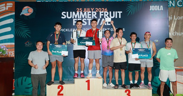 Sôi nổi giải pickleball ủng hộ trẻ em nghèo ở Hàng Gòn, Đồng Nai
