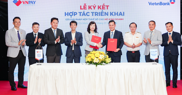 VNPAY và VietinBank triển khai giải pháp nộp thuế số cho hộ kinh doanh