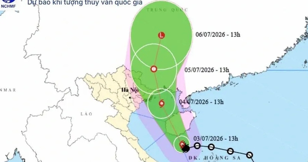 Typhoon Maysak Slows, Heavy Rain Forecast for Four Vietnamese Provinces
