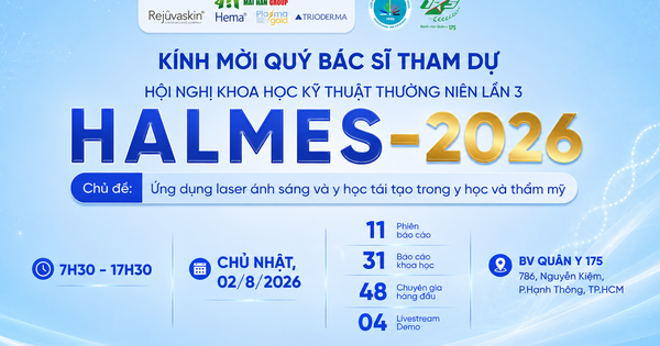 HALMeS-2026: Điểm hẹn khoa học của giới laser và y học tái tạo tại TP.HCM