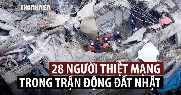 Thương vong tiếp tục tăng sau trận động đất ở Nhật Bản