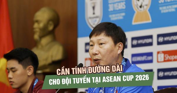 HLV Kim Sang-sik cần tính đường dài cho đội tuyển Việt Nam tại ASEAN Cup 2026