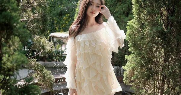 Tự tin thả dáng cùng váy, áo bèo nhún