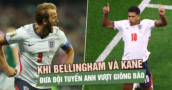 Bellingham và Kane: Khi ngôi sao lớn cứu đội tuyển Anh qua ‘giông bão’ ở Mexico
