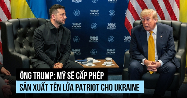 Ông Trump hứa Ukraine sẽ được phép sản xuất tên lửa Patriot