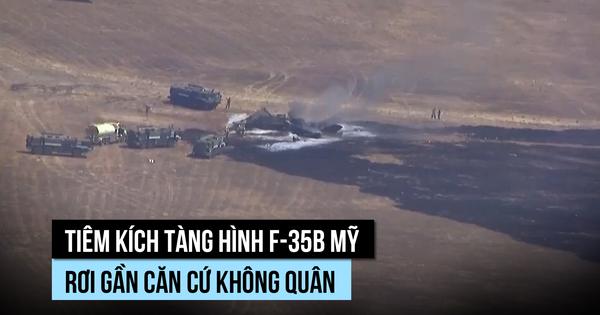 Thủy quân lục chiến Mỹ mất một F-35B trong vụ rơi gần căn cứ