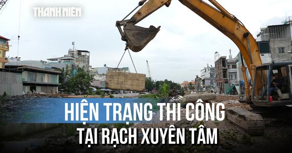 Công trường rạch Xuyên Tâm: Khẩn trương gỡ khó, tăng tốc đưa dự án về đích sớm