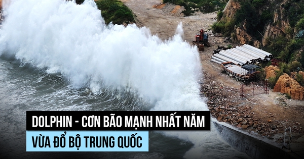 Trung Quốc đương đầu cơn bão 'mạnh nhất năm' Dolphin