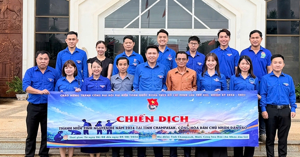 Lan tỏa yêu thương đến những nông trường cao su trên nước bạn Lào