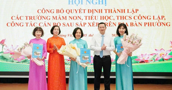 Bộ GD-ĐT lưu ý bố trí hiệu trưởng, hiệu phó khi sắp xếp trường học
